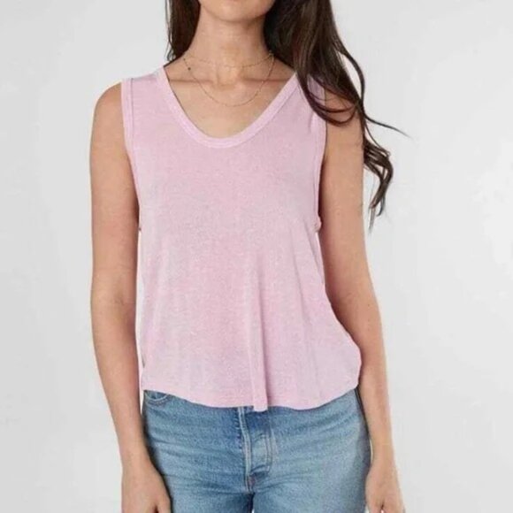 We The Free Plunge Tank Top in Orchid Size S - Picture 2 of 8